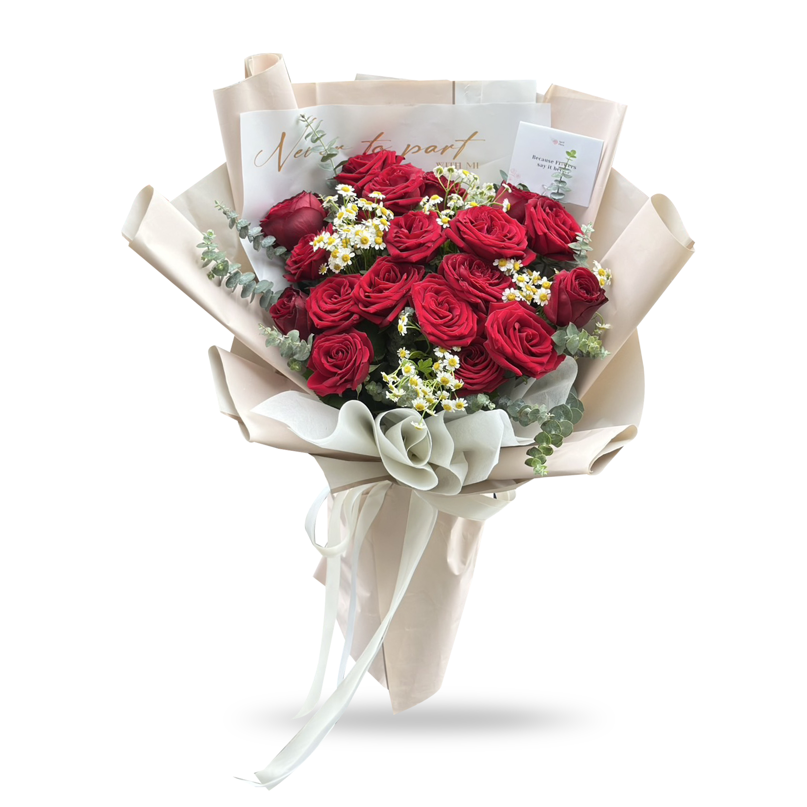 ช่อดอกไม้ "Daisy & Roses